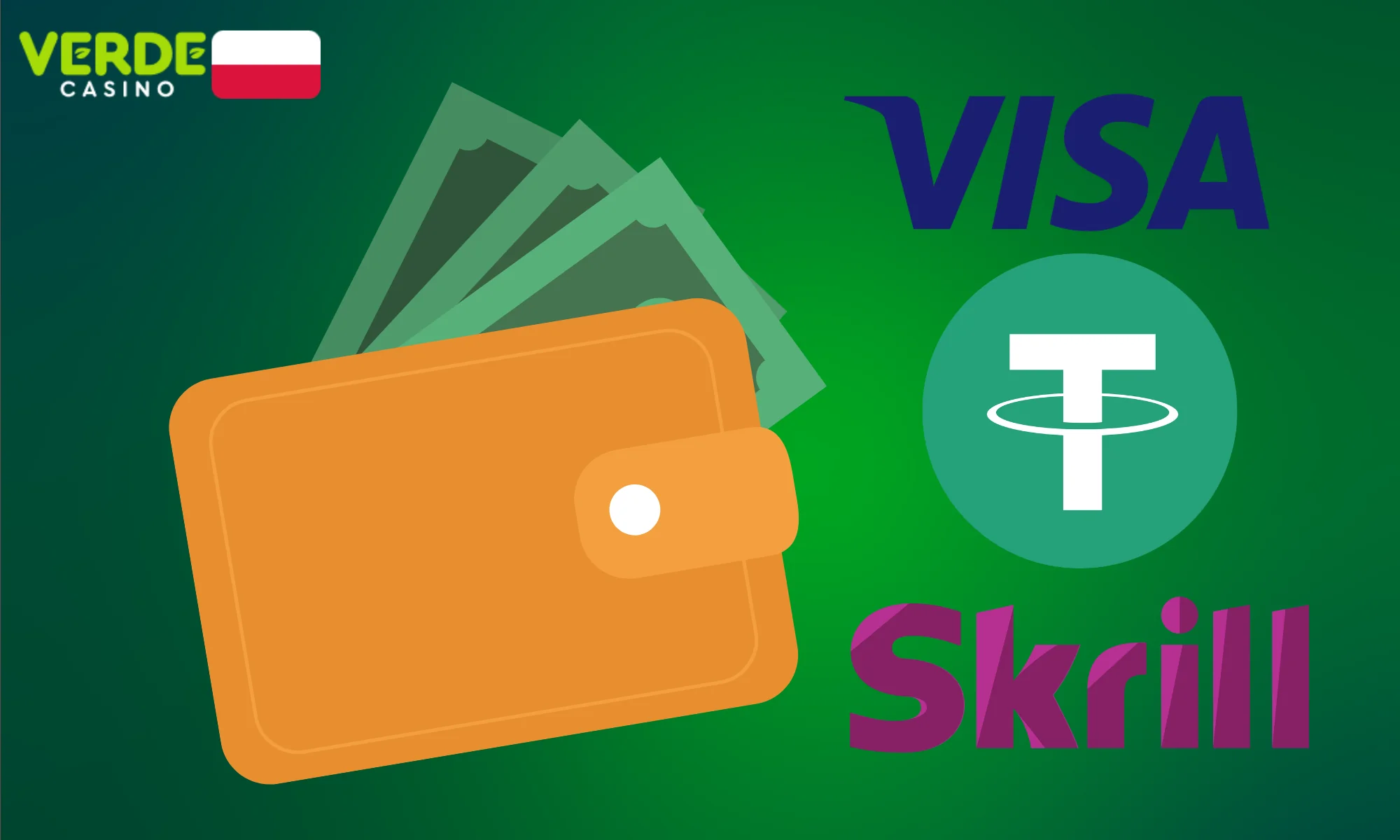 3 najpopularniejsze metody płatności w Verde Casino