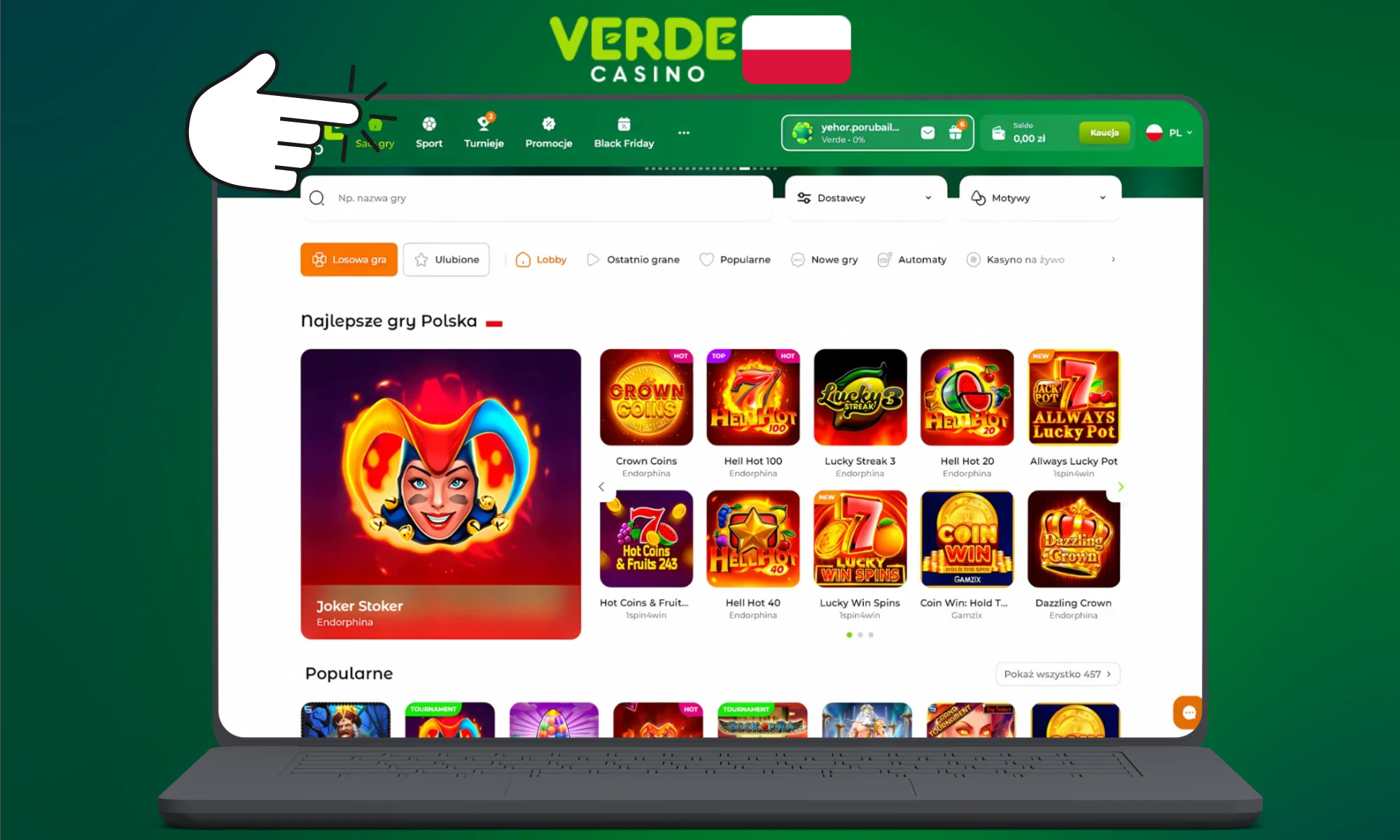 Otwórz stronę „Pokój gier”