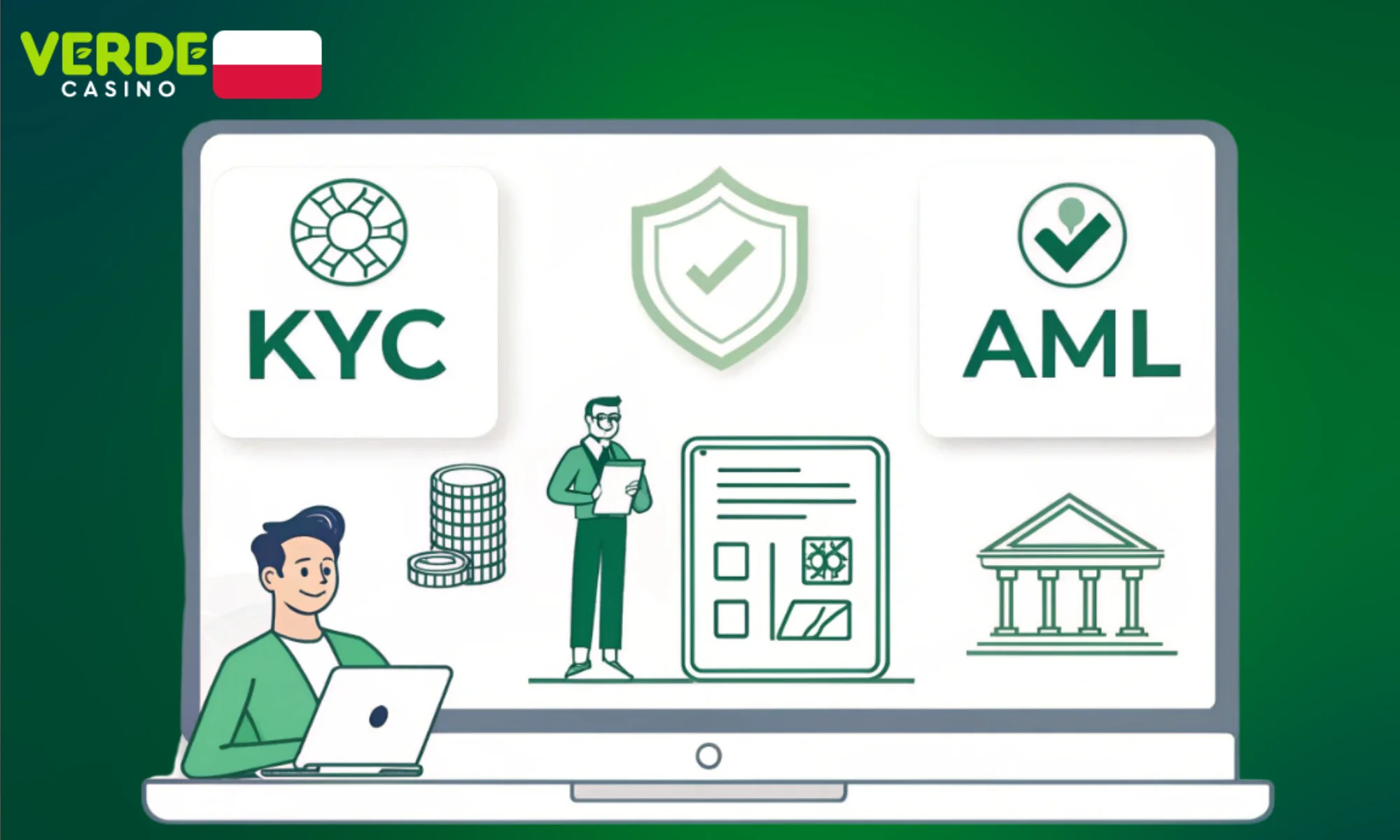 Verde Casino przestrzega przepisów KYC i AML