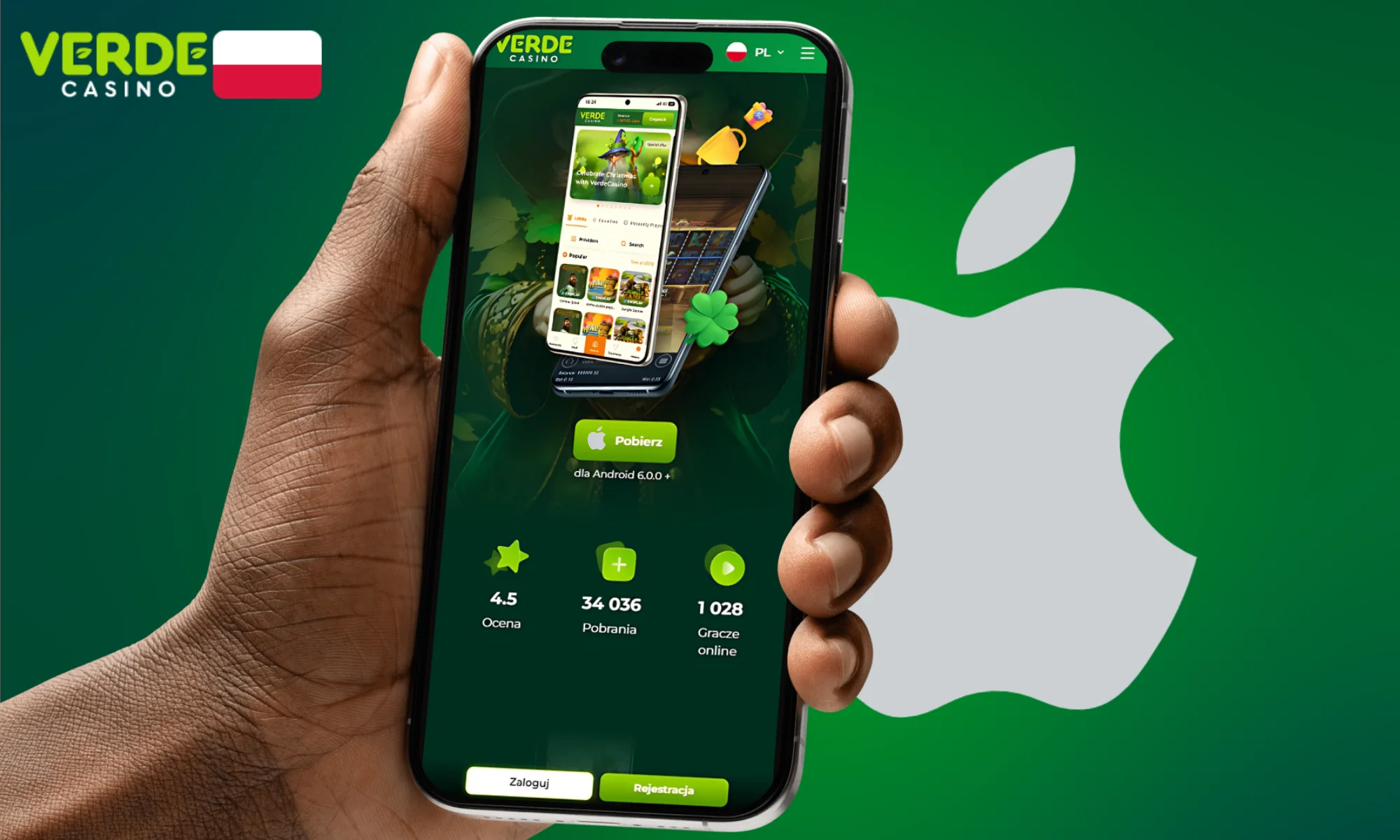 Verde Casino dla urządzeń z systemem IOS