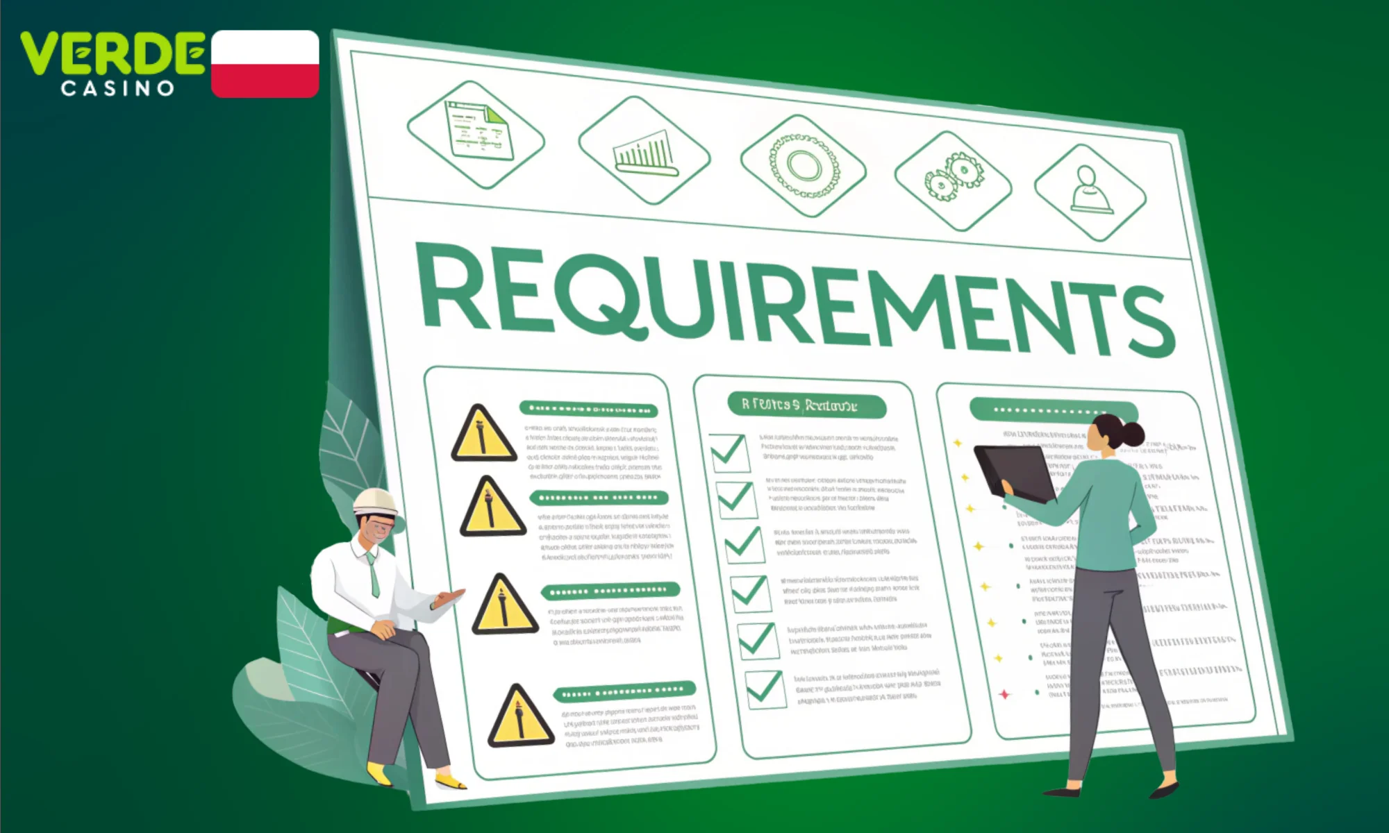 Podstawowe wymagania dotyczące rejestracji w Verde Casino