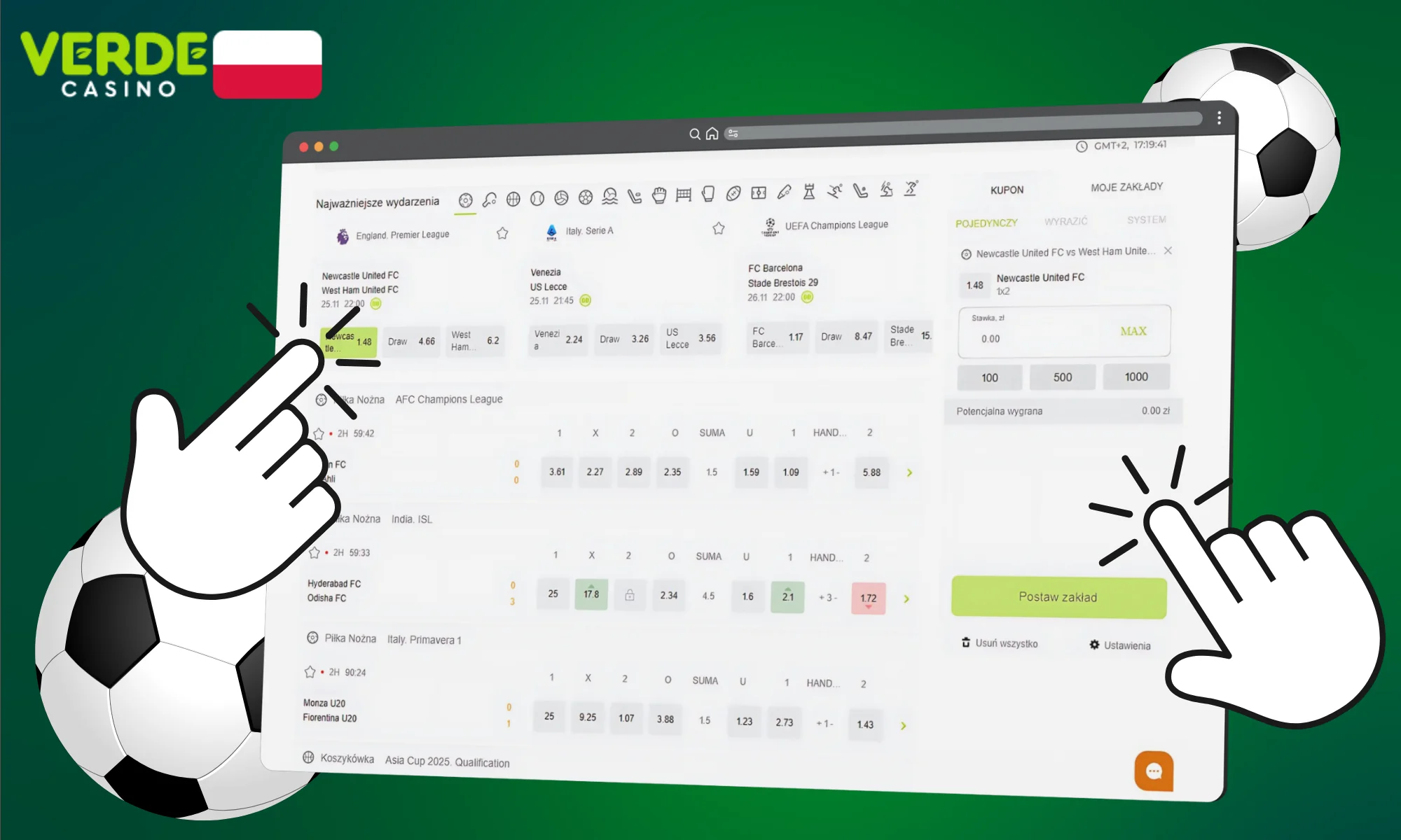 Zakłady przedmeczowe