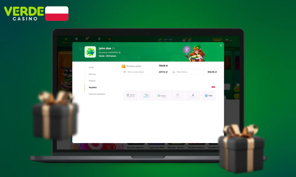 Aby wypłacić bonusy z Verde Casino - musisz spełnić kilka warunków